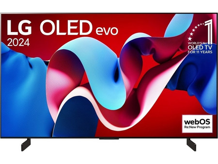 LG Evo OLED42C45LA Smart Τηλεόραση 42" 4K UHD OLED HDR (2024)