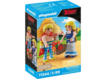 Playmobil Asterix Τραγικομίξ & Φαλμπαλά για 5+ Ετών 71544