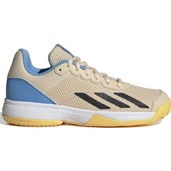 Adidas Courtflash Crystal Παιδικά Αθλητικά Παπούτσια για Τένις Εκρού IF0456