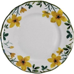 Terra Antica Πιάτο Γλυκού Πορσελάνης Yellow Flowers 19cm EIΔ0001406