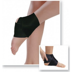 Ortholand Επιστραγαλίδα με Ιμάντες Μαύρη MED/ANKLE/BANDAGE
