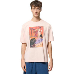 Outhorn Ανδρικό Αθλητικό T-Shirt Σομόν OTHWSS24TTSHM1504-64S