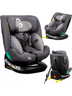 Lionelo Bastiaan One Κάθισμα Αυτοκινήτου i-Size 0-36kg ISOfix Grey