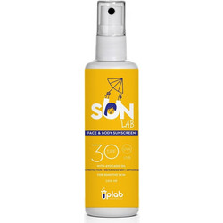 Uplab Sun Lab Αντηλιακό Spray Προσώπου & Σώματος Αντιγηραντικό SPF30 100ml