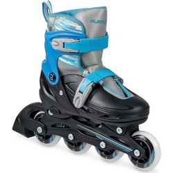 Playlife Gambler Inline Αυξομειούμενα Rollers Παιδικά Μπλε Μαύρα