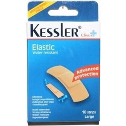Kessler Elastic Αυτοκόλλητα Επιθέματα Large 10τμχ