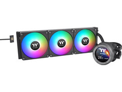 Thermaltake TH360 V2 Ultra EX LCD Υδρόψυξη CPU 120mm ARGB για Socket AM2 / AM2+ / AM3 / AM3+ / FM1 / FM2 / 115x / 2011 / 2066 / 2011-3 / AM4 / 1200