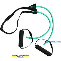 Behrend 359 Power StepTube Aerobic Λάστιχο Γυμναστικής με Λαβές Μέτριο
