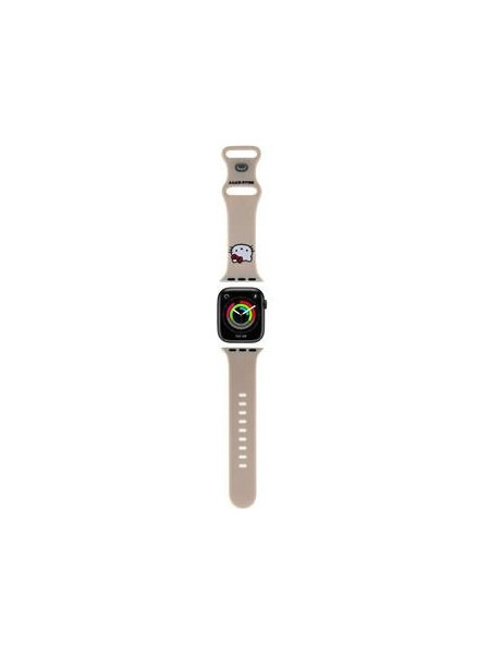 Hello Kitty Head Λουράκι Σιλικόνης Beige (Apple Watch 38 / 40 / 41mm)