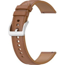 Techsuit W048 Λουράκι Δερμάτινο Brown (Universal 20mm)