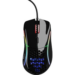 Glorious PC Gaming Race Model D Minus Ενσύρματο Gaming Ποντίκι RGB 12000 DPI Glossy Black