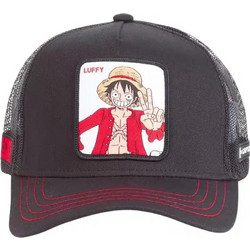 Capslab Ανδρικό Καπέλο Jockey με Δίχτυ Snapback Υφασμάτινο Μαύρο CL/OP1/1/LUF28