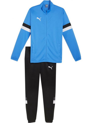 Puma Ανδρικό Σετ Φόρμας με Λάστιχο Μαύρο Μπλε 658653-02