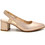 Ragazza Γόβες Slingback Δερμάτινες με Χοντρό Χαμηλό Τακούνι Ροζ Χρυσές 048
