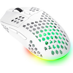 Trust GXT 929 Helox Ασύρματο Gaming Ποντίκι RGB 4800 DPI White