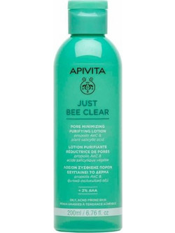 Apivita Just Bee Clear Pore Minimizing Purifying Lotion 200ml