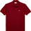 Lacoste Ανδρική Μπλούζα Polo Κοντομάνικη Μπορντό 3L1212-476
