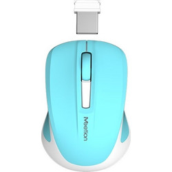 Meetion MT-MINIGO Ασύρματο Mini Ποντίκι Turquoise