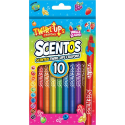 Scentos Twirl-Ups Κηρομπογιές Σετ 10τμχ