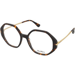 Max Mara MM5005 52A Γυναικείος Σκελετός Γυαλιών Οράσεως Μεταλλικός Χρυσός Ταρταρούγα