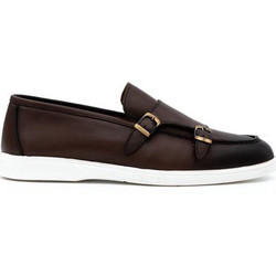 Philippe Lang Ανδρικά Μοκασίνια Loafers Δερμάτινα Καφέ 7174396