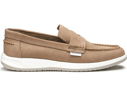 Docksteps Ανδρικά Μοκασίνια Loafers Καστόρινα Εκρού DSM151903