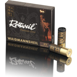 Rottweil Waidmannsheil HV Premium Line Φυσίγγια Συγκέντρωσης 12Cal 12mm 36gr 10τμχ