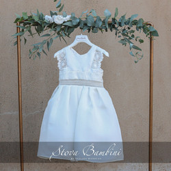 Stova Bambini Βαπτιστικό Φόρεμα 2τμχ SS24G12