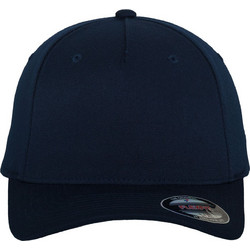 Flexfit Baseball Ανδρικό Καπέλο Jockey Υφασμάτινο Navy Μπλε 6560