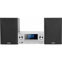 Kenwood M-9000 Ηχοσύστημα Hi-Fi 2.0 100W με CD / Digital Media Player και Bluetooth & Wi-Fi Silver