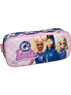 Gim Barbie Varsity Κασετίνα Ροζ 349-87144