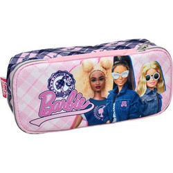 Gim Barbie Varsity Κασετίνα Ροζ 349-87144
