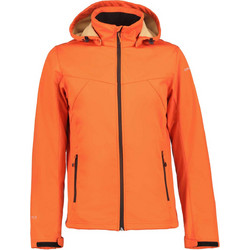 Icepeak Αθλητικό Ανδρικό Μπουφάν Χειμωνιάτικο Softshell Αδιάβροχο Αντιανεμικό Πορτοκαλί 3-57974-694-642