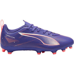 Puma Ultra 5 Play FG/AG 107695-01 Παιδικά Ποδοσφαιρικά Παπούτσια με Τάπες Μωβ