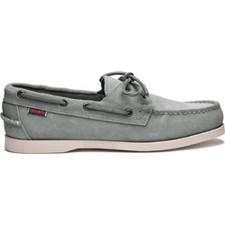 Sebago Portland Flesh Out Ανδρικά Μοκασίνια Boat Shoes Καστόρινα Γκρι 7111PTW-917