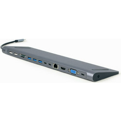 Cablexpert USB-C Docking Station με HDMI 4K PD Ethernet