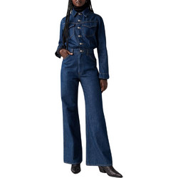 Levi's Γυναικεία Ολόσωμη Φόρμα Τζιν Μακρυμάνικη Navy Μπλε A8647-0006