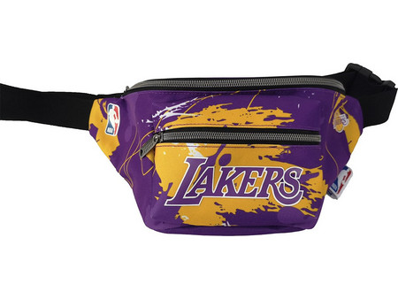 Gim Los Angeles Lakers Ανδρικό Τσαντάκι Μέσης Μωβ 338-29240