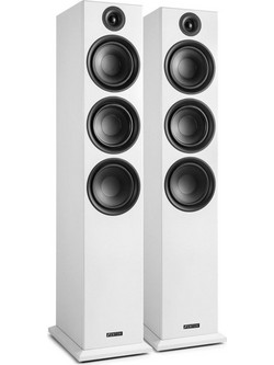 Fenton SHF80 Ζεύγος Ηχείων Hi-Fi Δαπέδου 250W 3 Δρόμων White