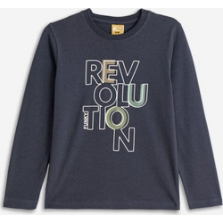 Funky Παιδικό T-Shirt Μακρυμάνικο Ανθρακί 225-106122-1