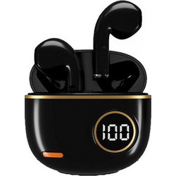 Gjby CA-136 Ακουστικά Bluetooth In Ear Black