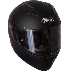 Pilot Helmets Flex Matt Black Κράνος Μηχανής Full Face 1450gr
