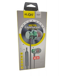 KLGO KS-24 Handsfree In-Ear 3.5mm Green