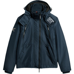 Superdry Hooded Mountain SD Windbreaker Ανδρικό Μπουφάν Χειμωνιάτικο Puffer Αντιανεμικό Navy Μπλε M5011921A-98T