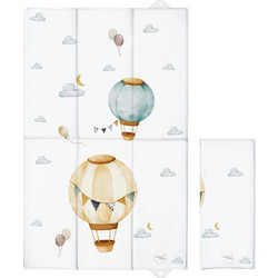 Ceba Baby Basic Balloons Φορητή Αλλαξιέρα Μωρού Πλαστική 80x50cm Λευκή