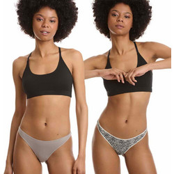 Walk Γυναικεία String Μπεζ 2Pack W2013-59