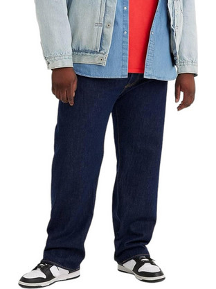 Levi's 501 Ανδρικό Τζιν Παντελόνι Κανονική Εφαρμογή Navy Μπλε 11501-0165