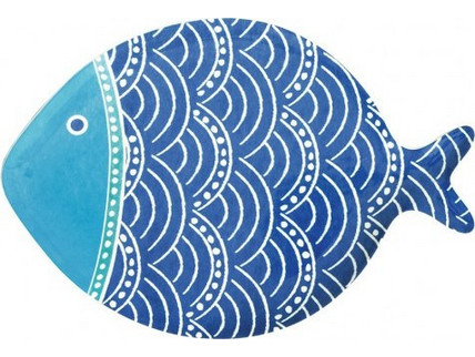 Marva Sea Friends Πιάτο Ρηχό Πορσελάνης Οβάλ 21.5x31cm 2595SE01