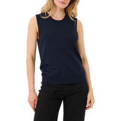 Kaffe Γυναικεία Καζάκα Αμάνικη Navy Μπλε 10509232-194020