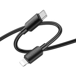 Hoco X96 USB-C to Lightning Cable 20W 0.25m Black HOC-X96CI-BK